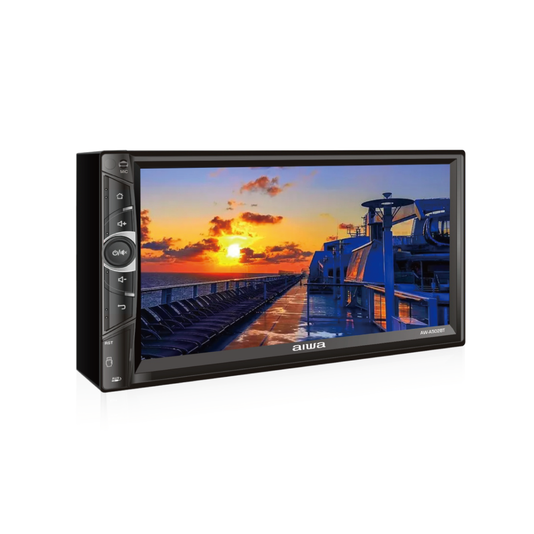 Radio con Pantalla para Auto | LCD 7'' | QLED | 2 DIN | Car Audio | AW-A502BT