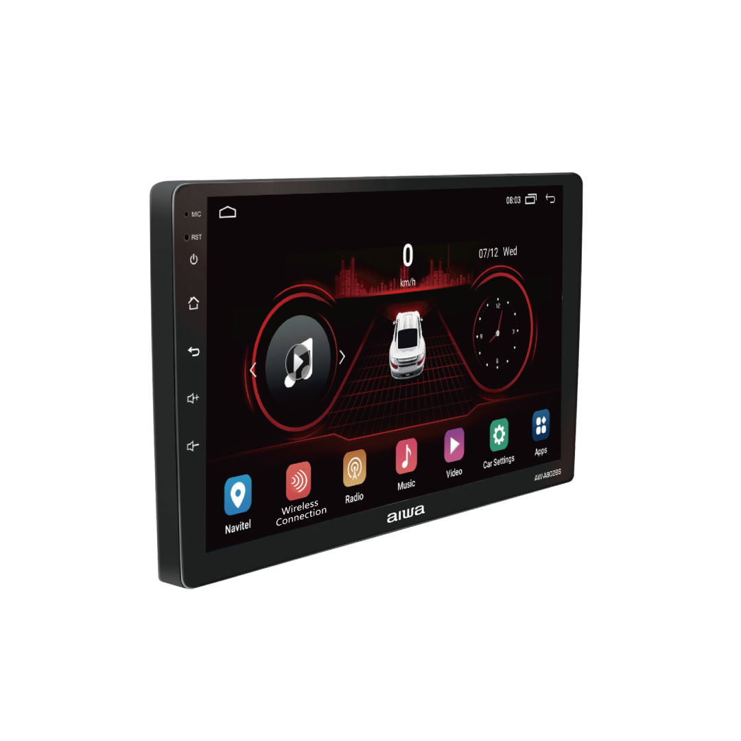 Radio con Pantalla para Auto | LCD 9'' | QLED | 2 DIN | Car Audio | AW-A802BS