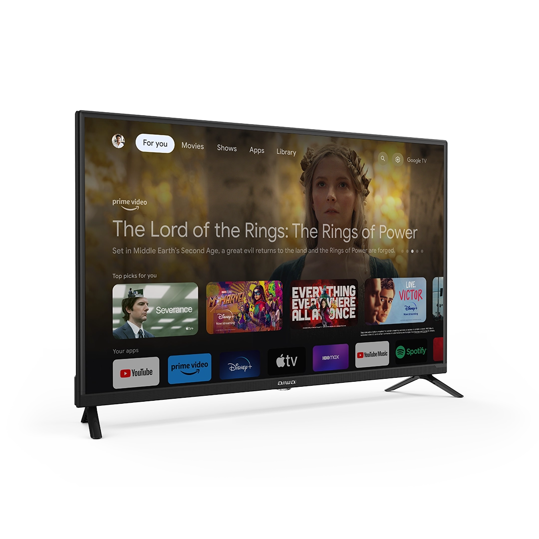 TV Aiwa Google 32" | UHD |720P| Google Play Store | Chromecast | AW32D4SMG