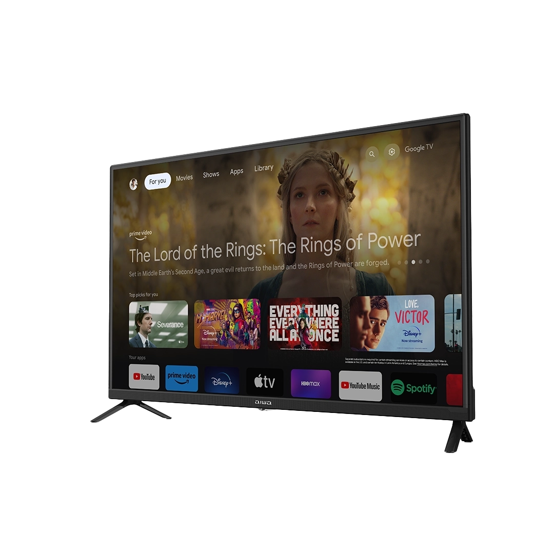 TV Aiwa Google 32" | UHD |720P| Google Play Store | Chromecast | AW32D4SMG