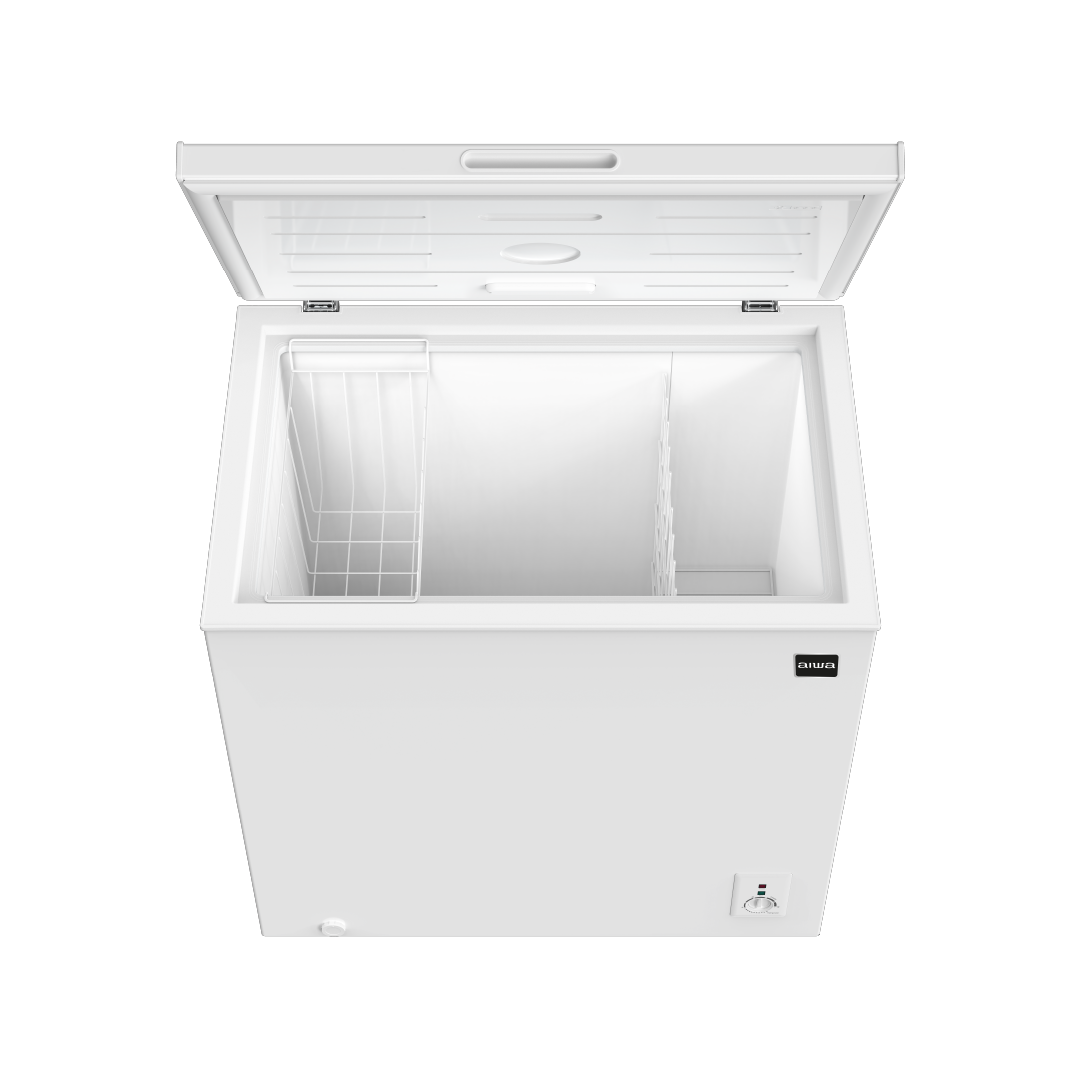 Congelador de 7 Pies Cúbicos | 199L | Con llave | Acero blanco | AWHCFC20101 | Blanco