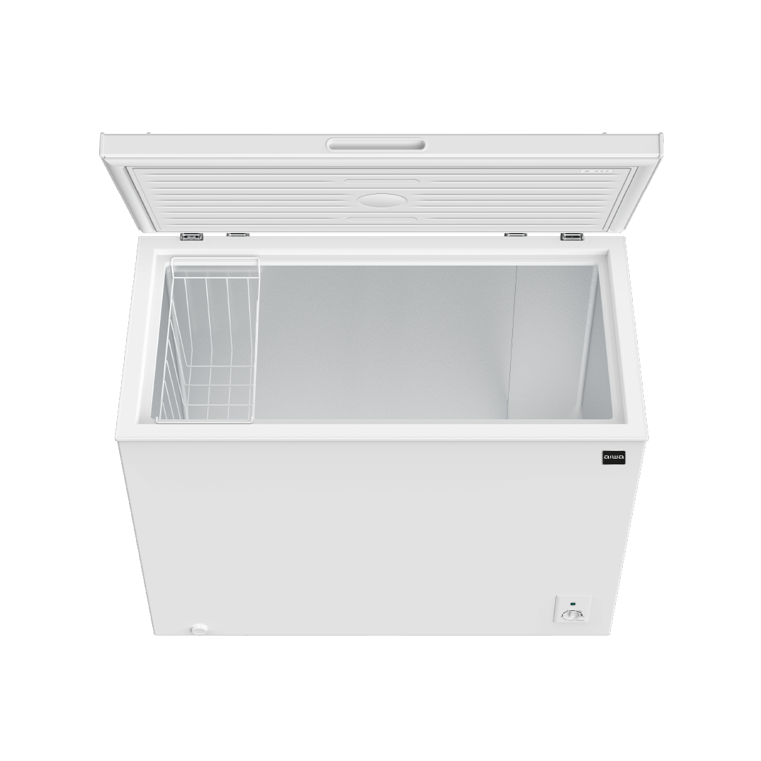 Congelador de 9 Pies Cúbicos | 254L | Con llave | Acero blanco | AWHCFC25601 | Blanco