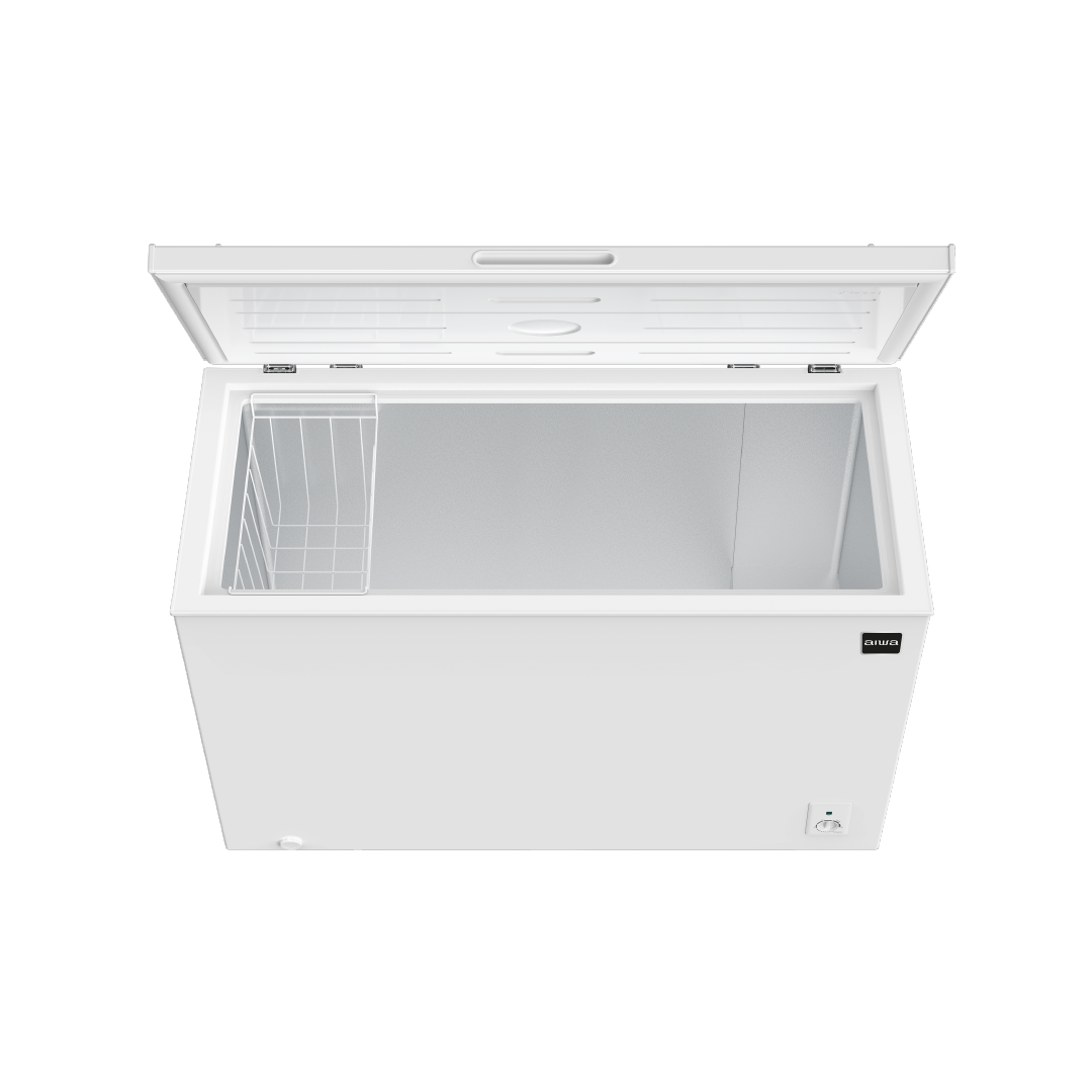 Congelador de 10.6 Pies Cúbicos | 299L | Con llave | Acero blanco | AWHCFC30101 | Blanco