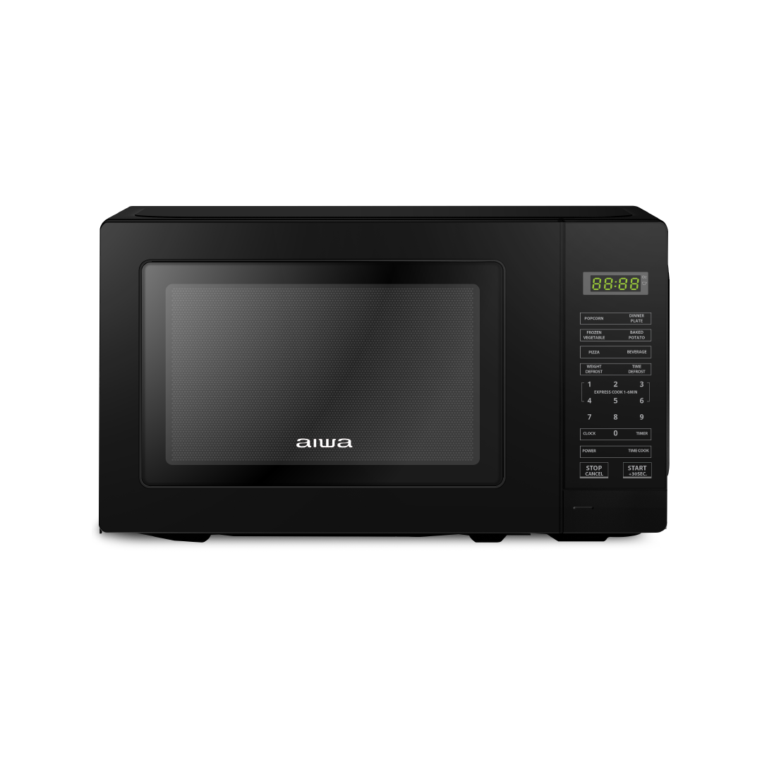 Microondas 0.7 CuFt Negro |Acero inoxidable| Push Buttom| AWHMM20C01