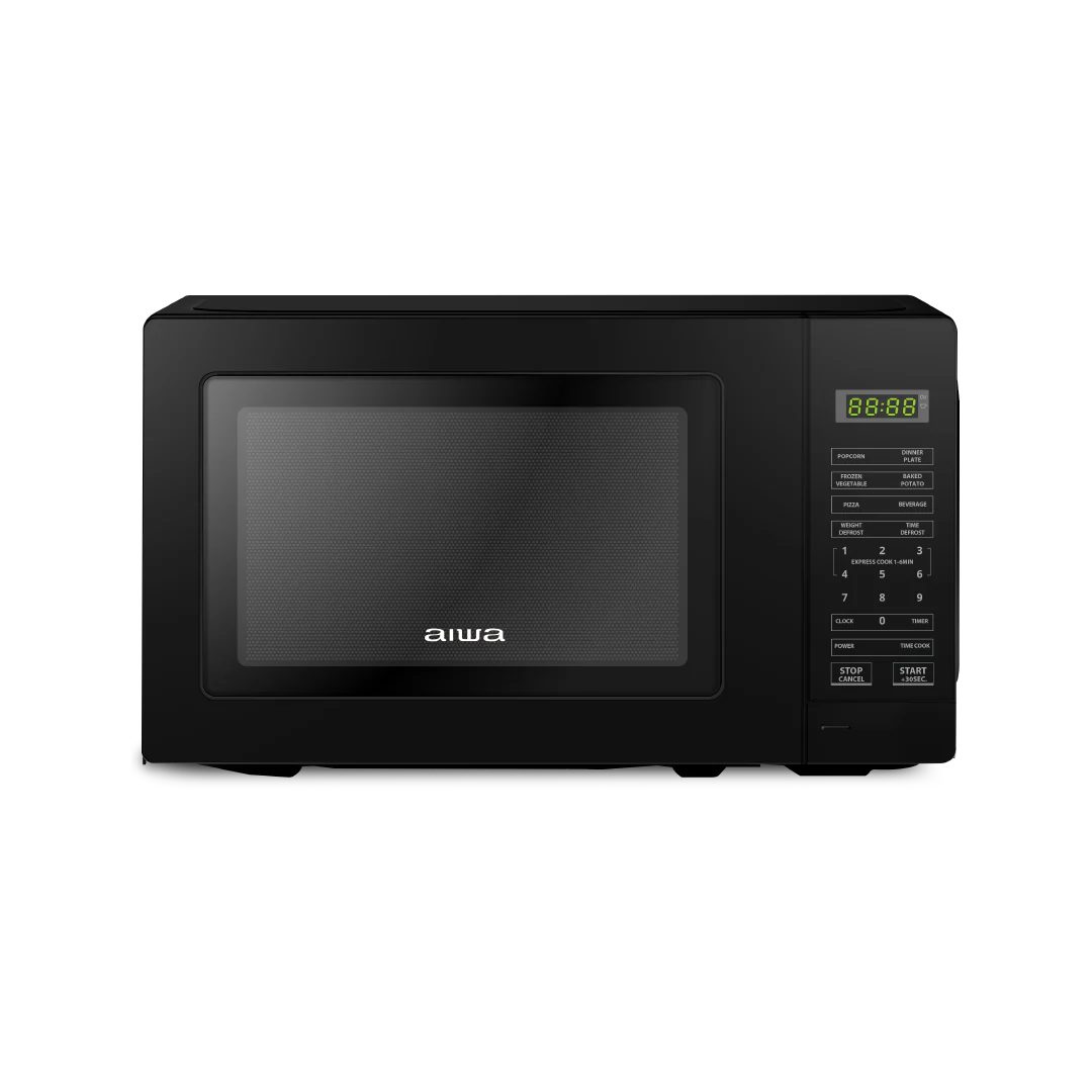 Microondas 0.7 CuFt Negro |Acero inoxidable| Push Buttom| AWHMM20C01