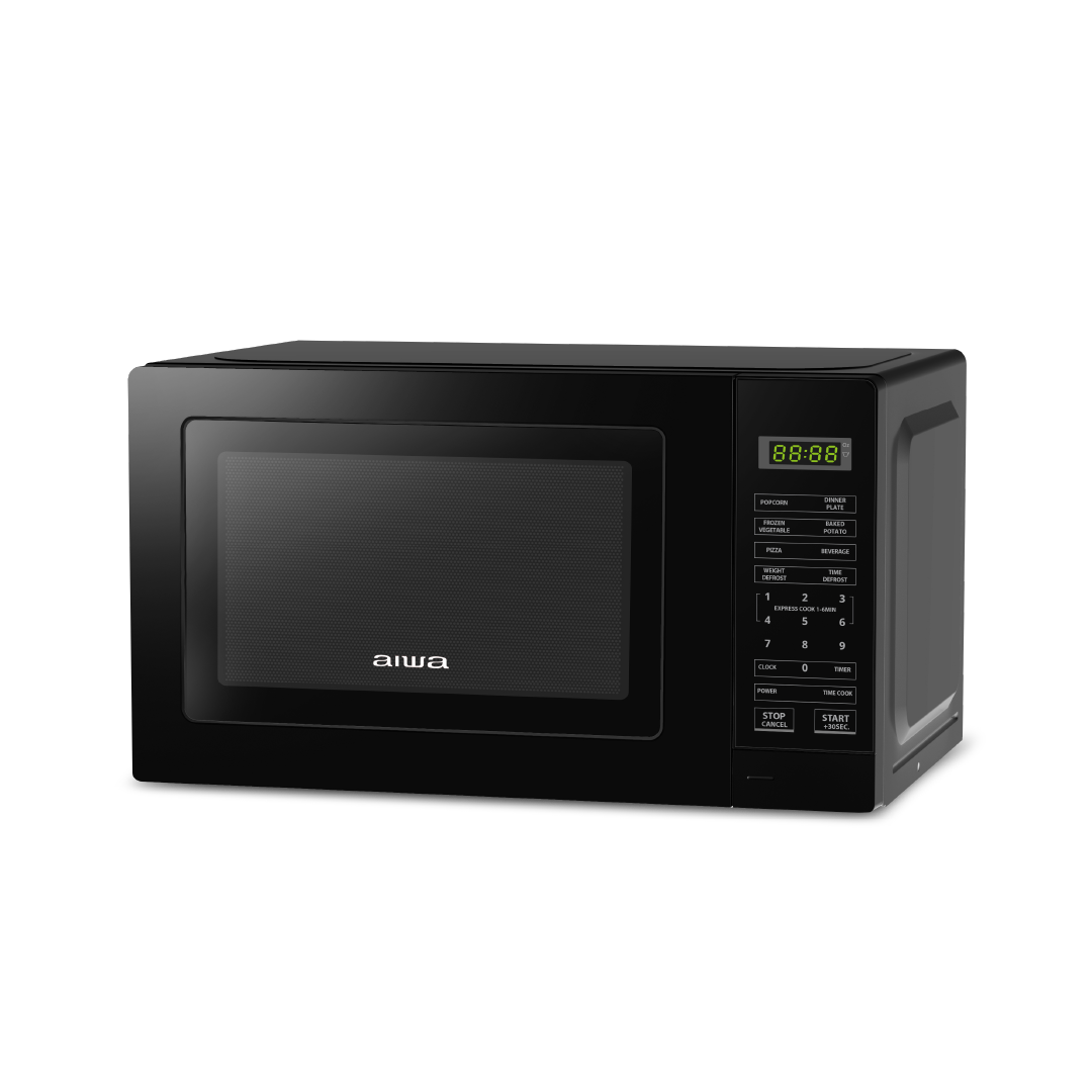 Microondas 0.7 CuFt Negro |Acero inoxidable| Push Buttom| AWHMM20C01
