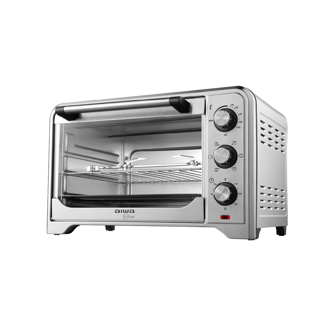 Horno Electrico con Conveccion y Rostizador | 42 Litros | Acero Inoxidable|AWHOA4201