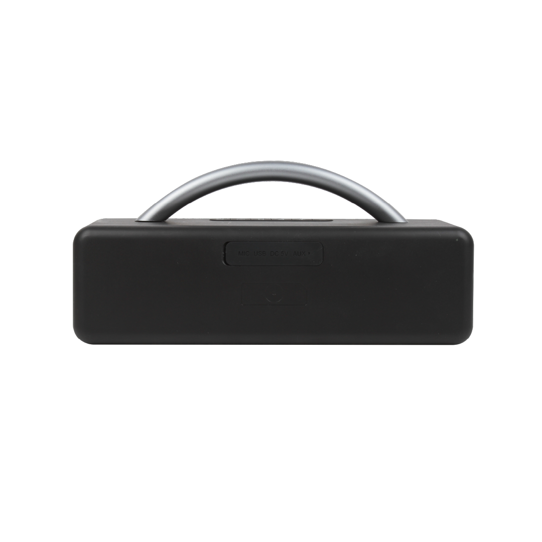 Bocina Portatil 30W|Bluetooh 5.1|20RMS| IPX6|Luces LED Multicolor|1800mAh|Negro|AWS80BTB