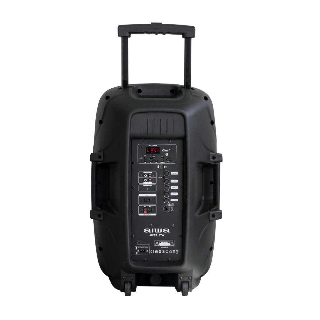 Sistema de Audio de 15" con trípode y micrófono - AWSP15TK