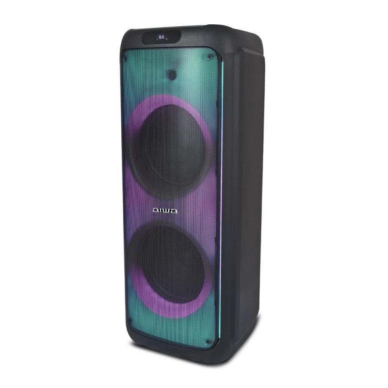 Sistema de Audio con 3500W PMPO | 300RMS|Luces LED Multicolor|7500mAh||AWPOH3D