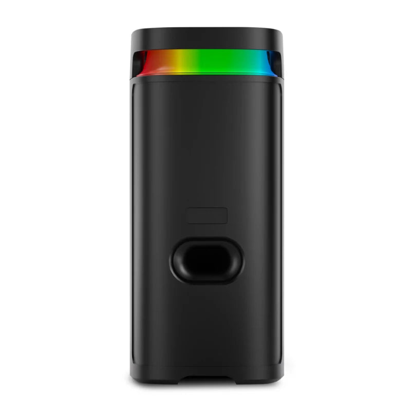 Sistema de Audio con 600W PMPO | 60RMS|Luces LED Multicolor|4400mAh||AWPOH4D