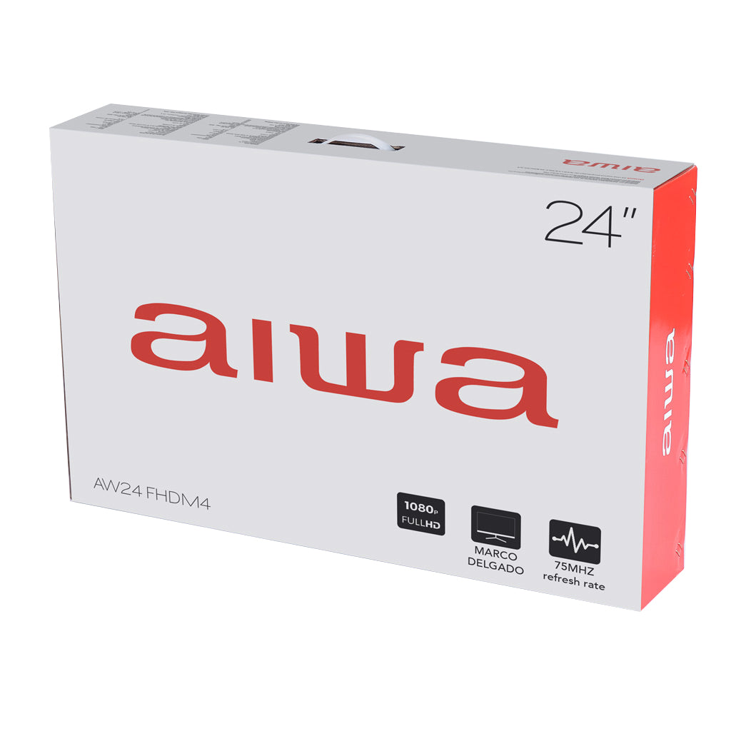 Monitor LCD Full HD 24" 1920 x 1080 AW24FHDM4 - Aiwa Store Panamá