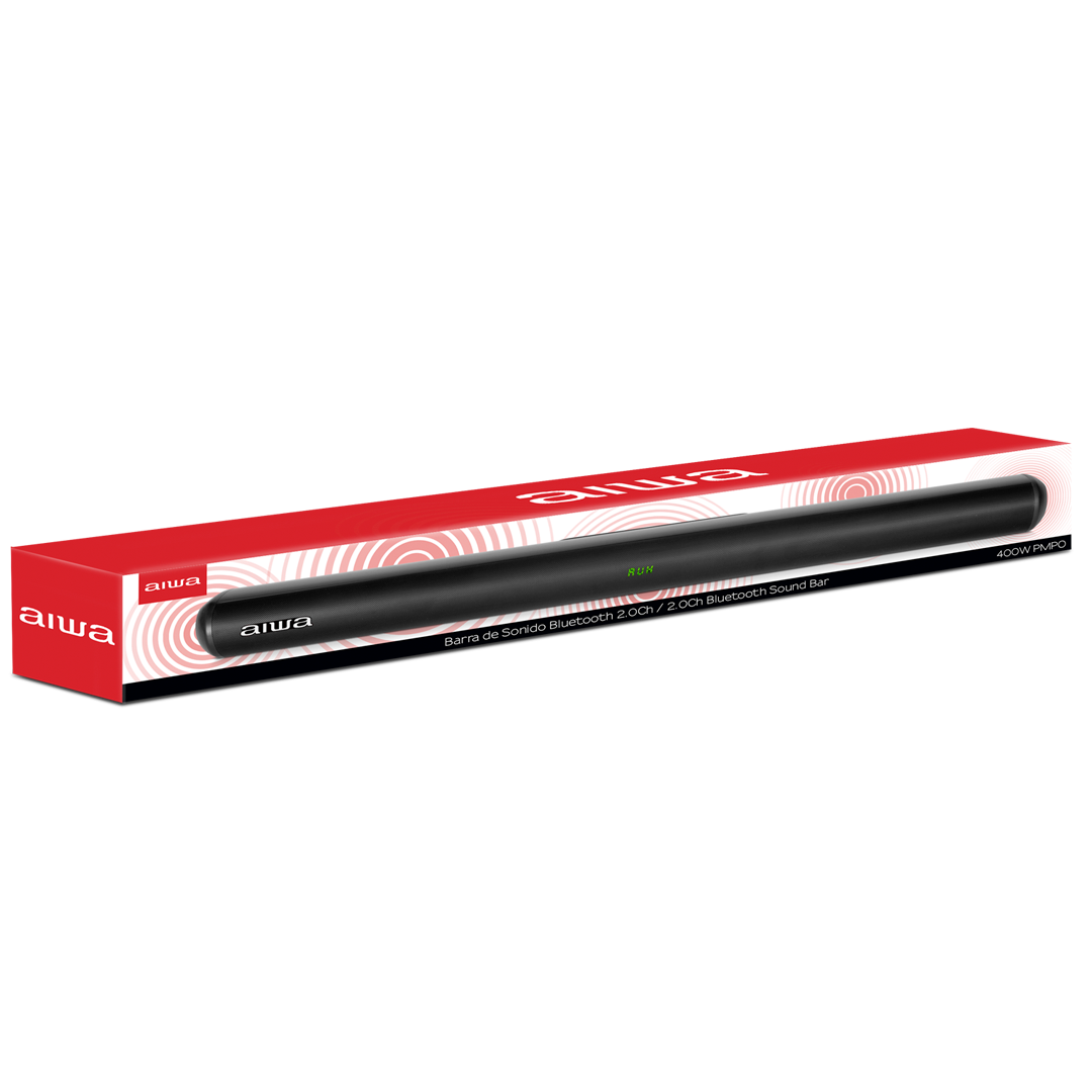 Barra de Sonido | Wireless | 2.0 canales 8 altavoces y Bluetooh | AWSBH20