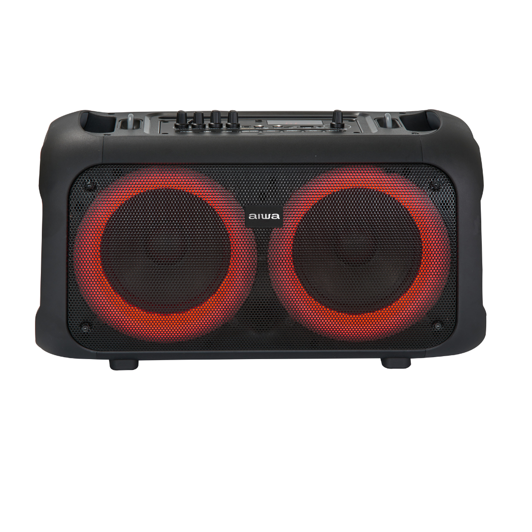 Sistema de Audio con 400W PMPO | 40RMS|Luces LED Multicolor|Horizontal|4400mAh||AWPOH35
