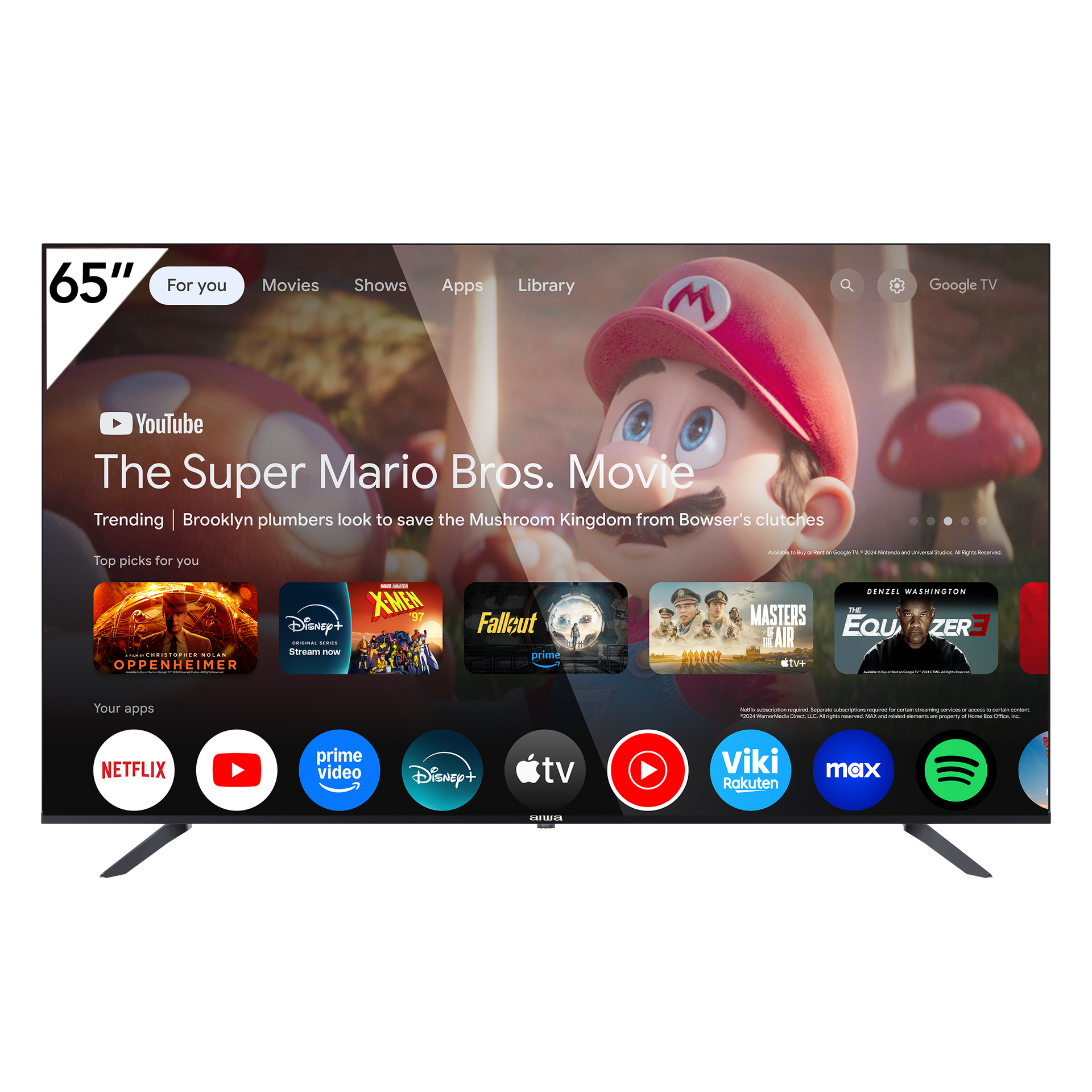 TV Aiwa Google 86