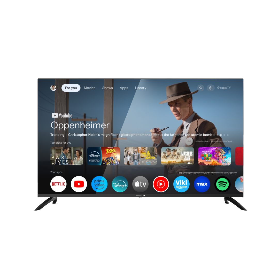 TV Aiwa Google 50" | QLED |4K| Google Play Store | Chromecast | AW50B4QFG