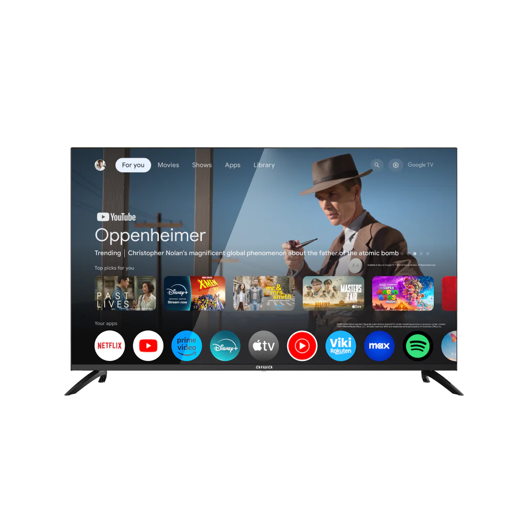 TV Aiwa Google 85" | QLED |4K| Google Play Store | Chromecast | AW85B4QFG