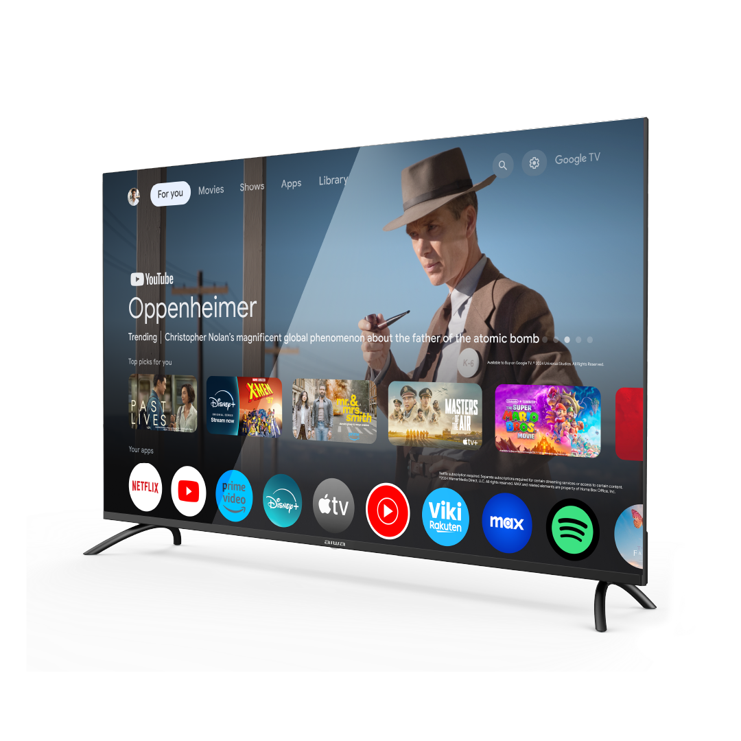 TV Aiwa Google 50" | QLED |4K| Google Play Store | Chromecast | AW50B4QFG