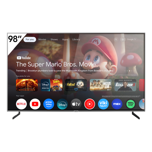 TV Aiwa Google 98" | QLED |4K| Google Play Store | Chromecast | AW98B2Q