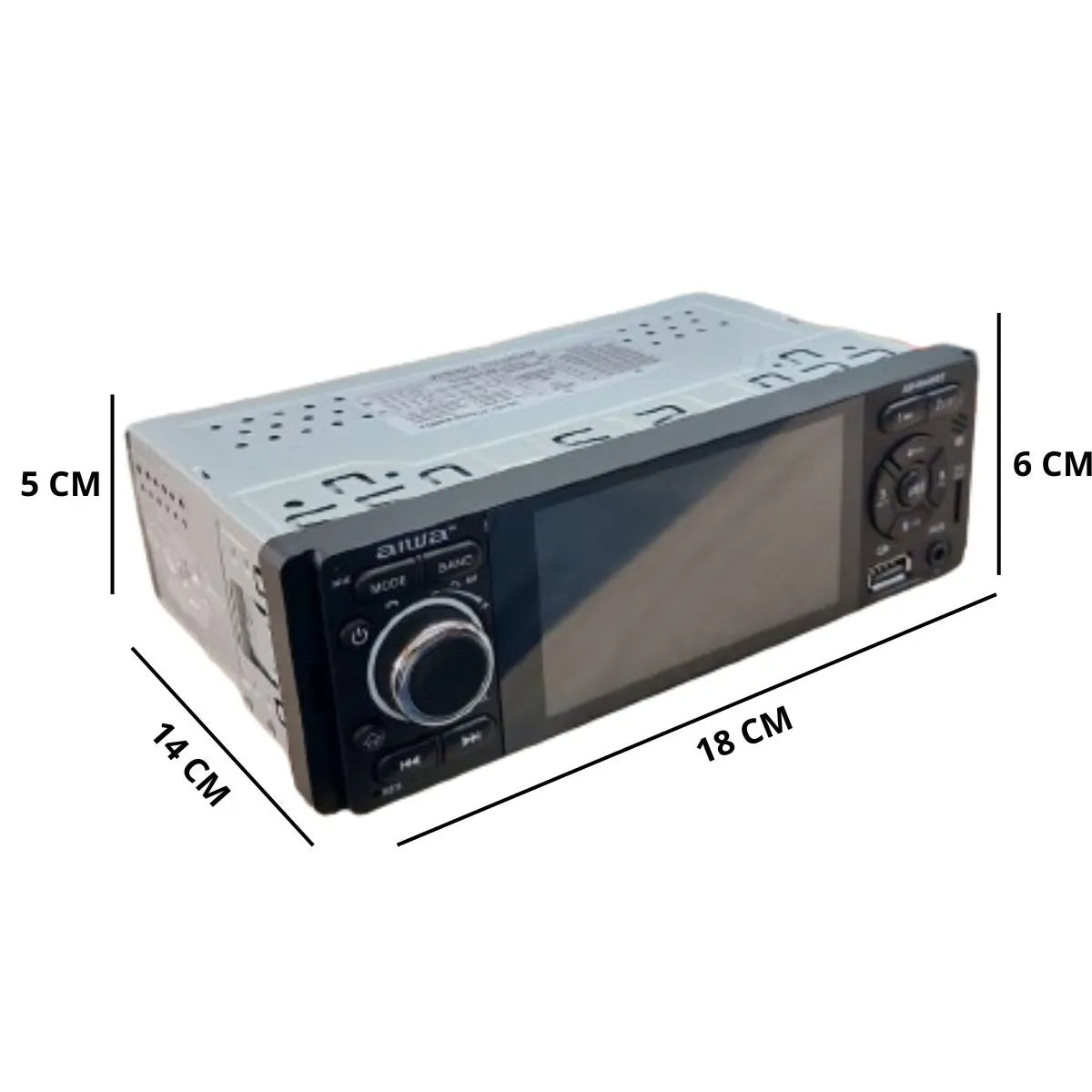 Radio para Auto con Pantalla 4" | 1 DIN | Mirrorlink |  | AWCAW440BT