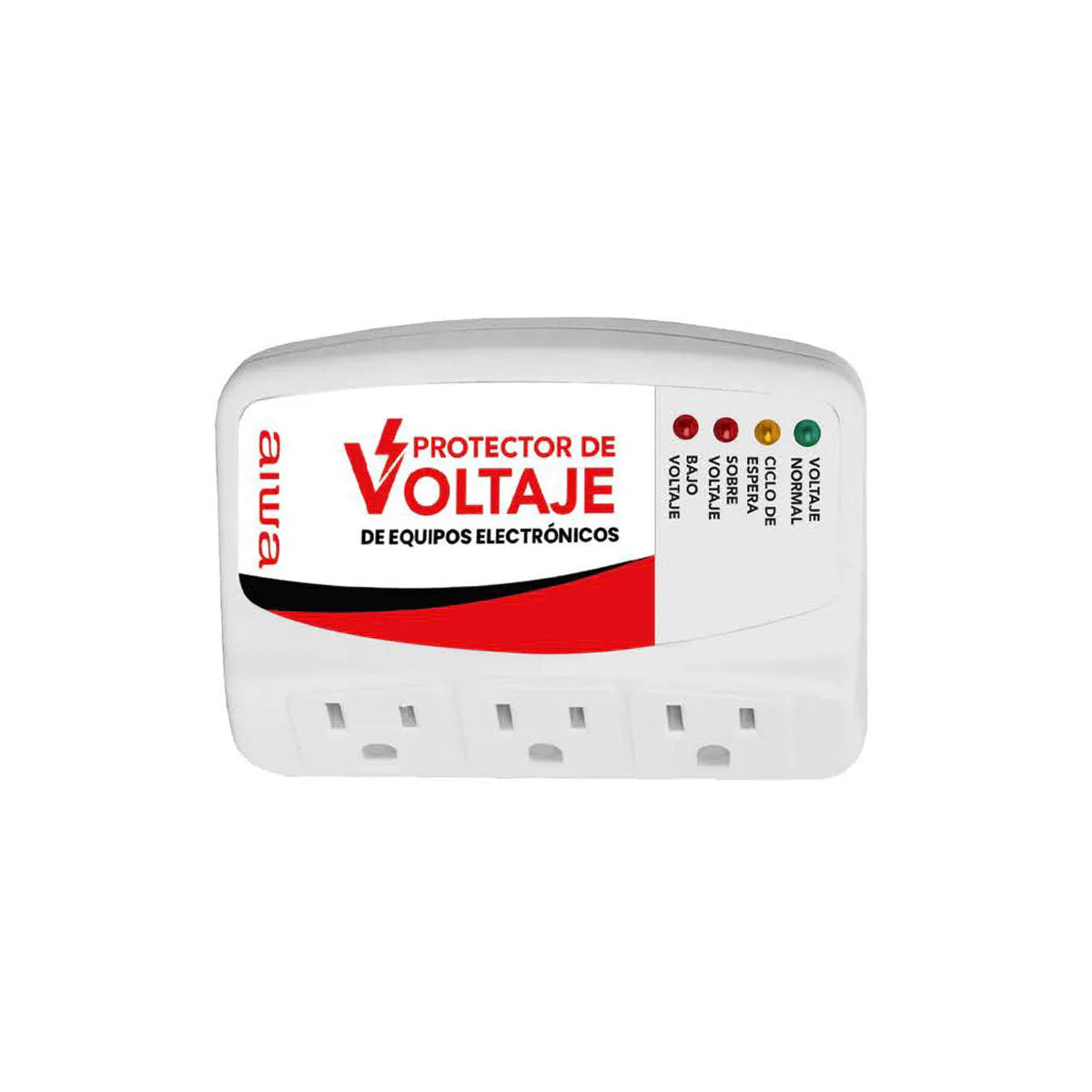 Protector de Voltaje | Triple | 15AMPS |AWCRVBX3E01