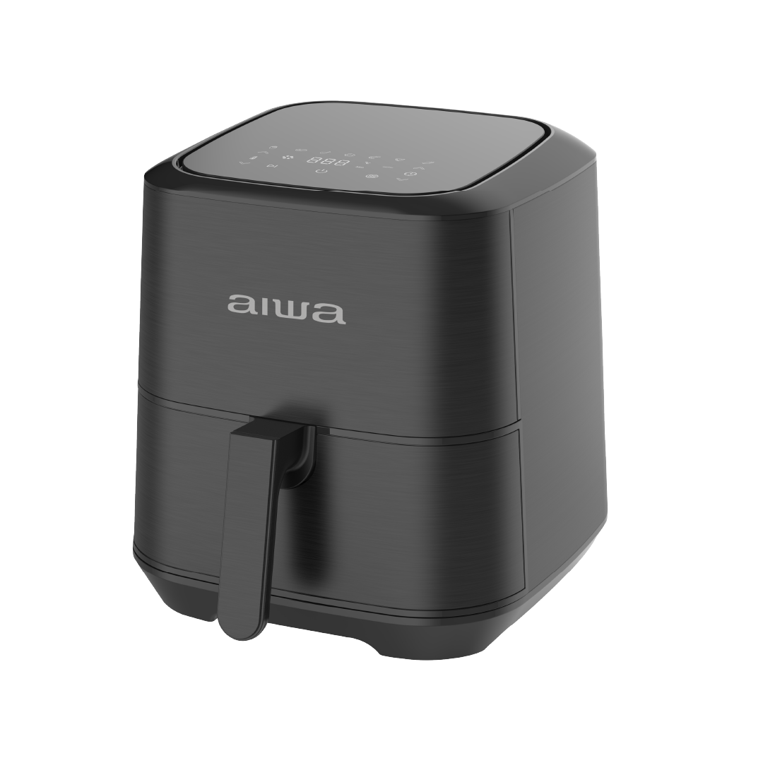 Freidora de Aire Aiwa | Canasta Antiadherente de 6 Lt | Panel Digital | AWHAFT6001