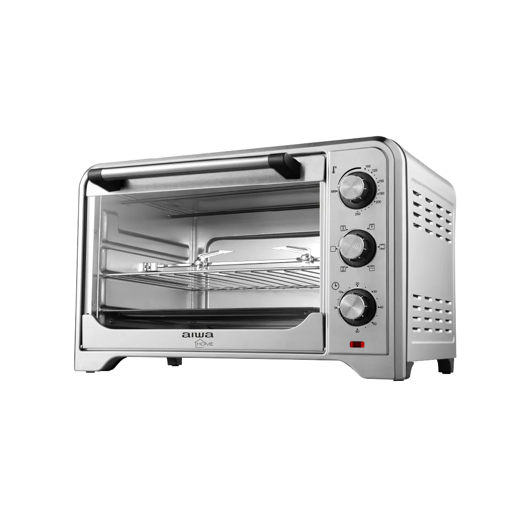Horno Electrico con Conveccion y Rostizador | 42 Litros | Acero Inoxidable|AWHOA4201