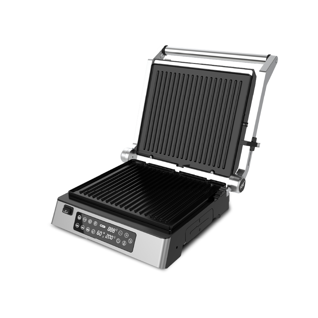 Grill & Panini Smart| 1500W |3 Funciones | Acero Inoxidable| AWHPC628501