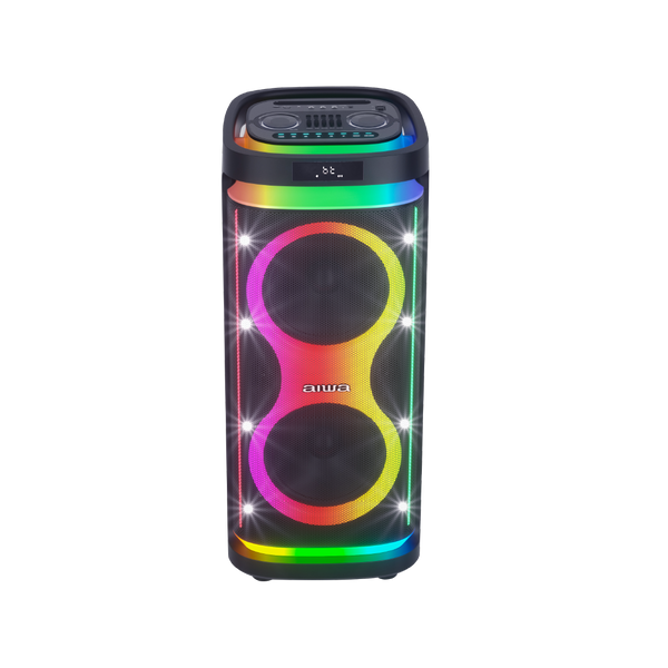 Sistema de Audio con 1000W PMPO | 100RMS|Luces LED Multicolor