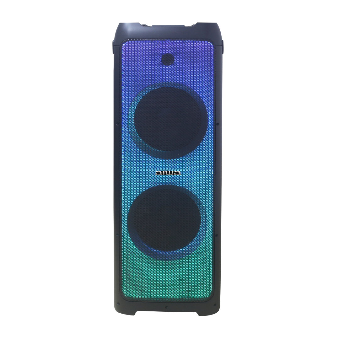 Sistema de Audio Tipo Torre con 100W RMS | Luces Disco LED | AWPOK300D