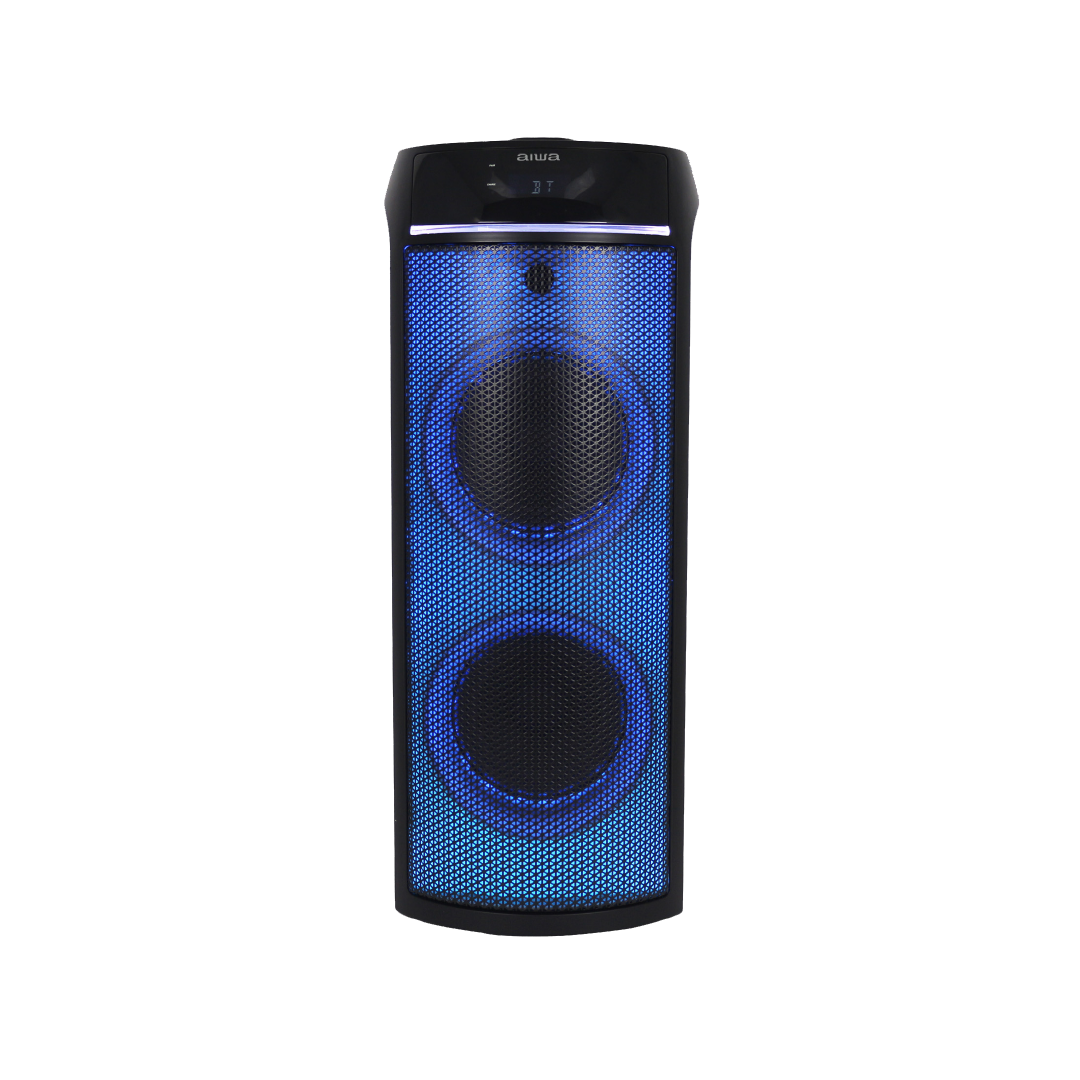 Sistema de Audio Tipo Torre con 50W RMS | Luces Disco LED | TWS | AWPOK9D