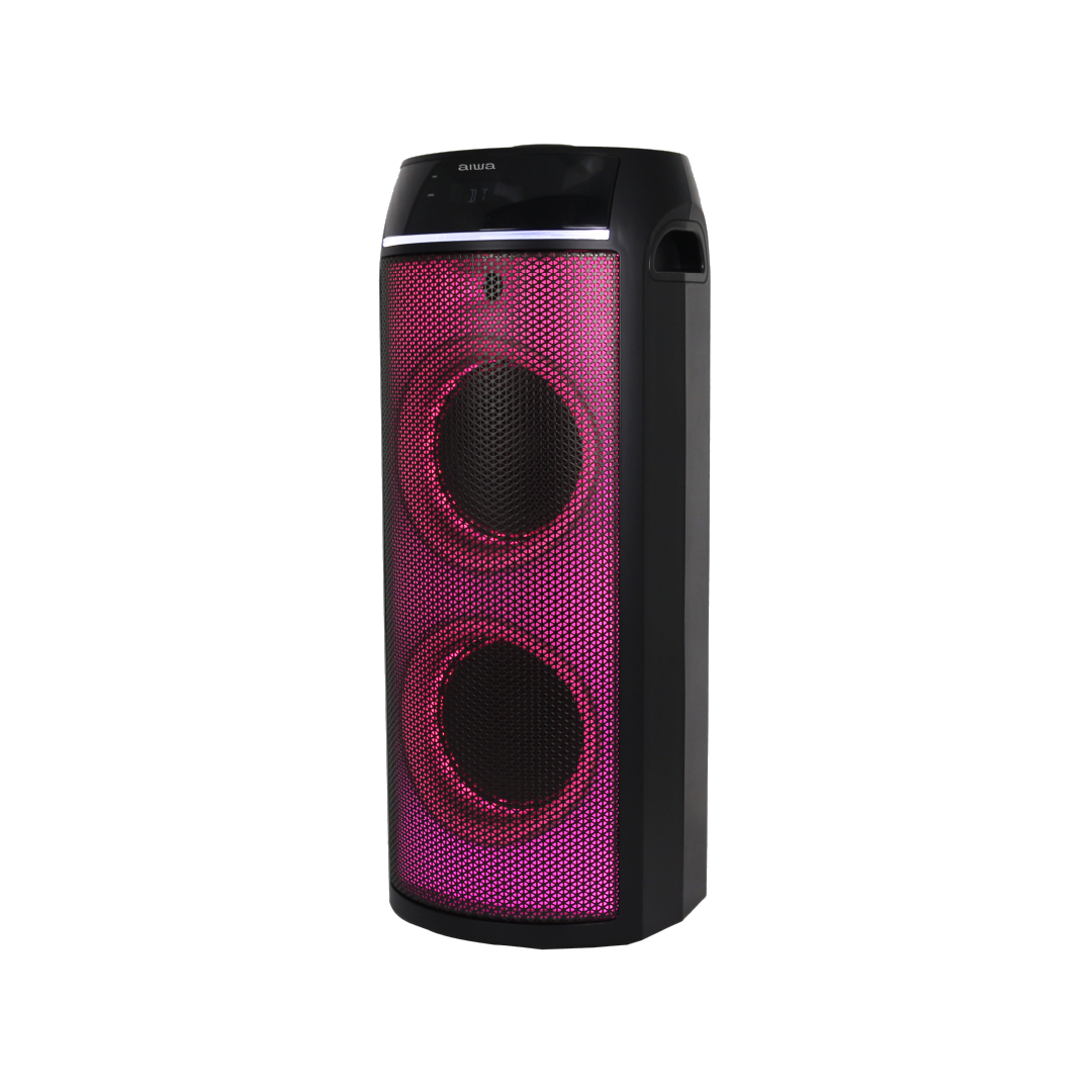 Sistema de Audio Tipo Torre con 50W RMS | Luces Disco LED | TWS | AWPOK9D