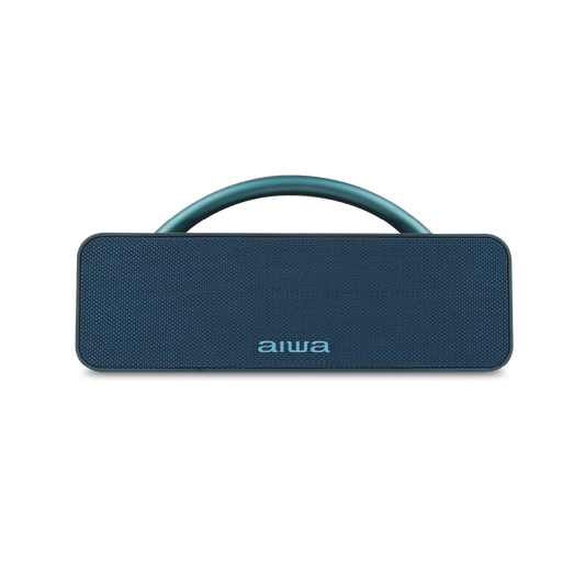 Bocina Portatil 30W|Bluetooh 5.1|20RMS| IPX6|Luces LED  Multicolor|1800mAh|Azul|AWS80BTU