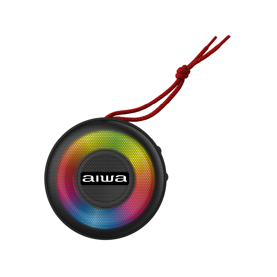 Bocina Portatil Bocina 10W|Bluetooh|IPX5|Luces LED  Multicolor|1800mAh|AWSJ216