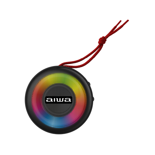 Bocina Portatil Bocina 10W|Bluetooh|IPX5|Luces LED  Multicolor|1800mAh|AWSJ216