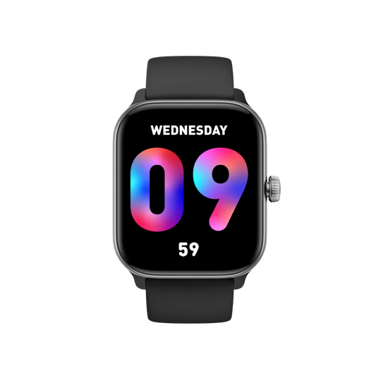 Reloj Inteligente Aiwatch PRO | Google Assistant | Pantalla Amoled tamaño 1.85" | IP68 | AWSWIAM10B | Negro