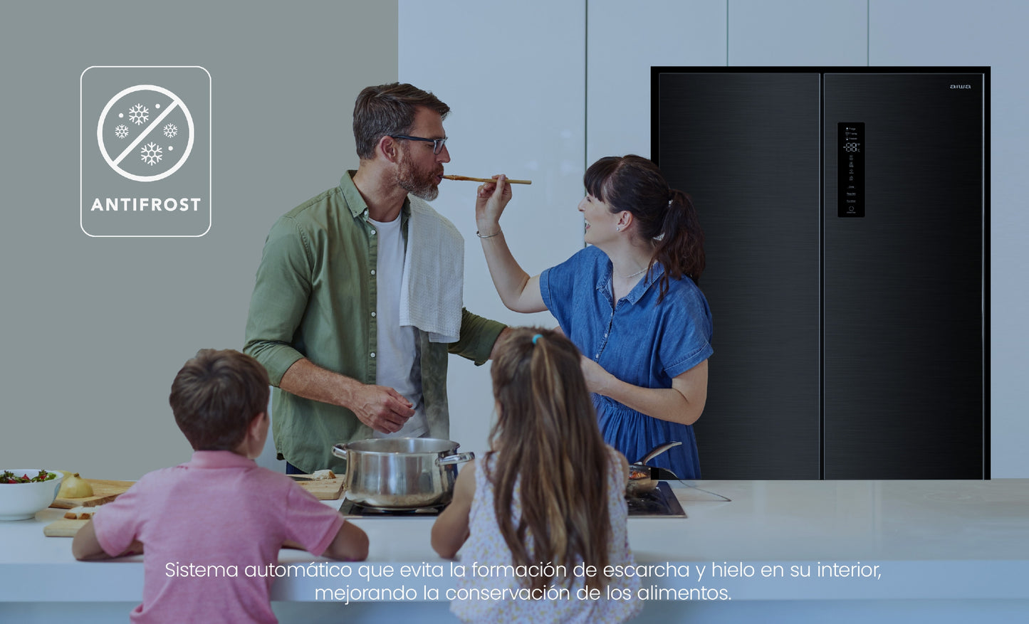 Refrigeradora| Black Edition| French Door de 18.8 CuFT |AWHFDTC53001
