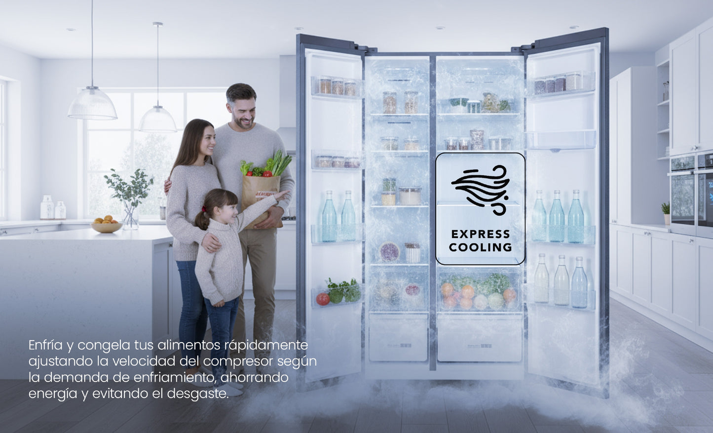 Refrigeradora| Black Edition| Side by Side de 17.8 CuFT | AWHSSTC52001