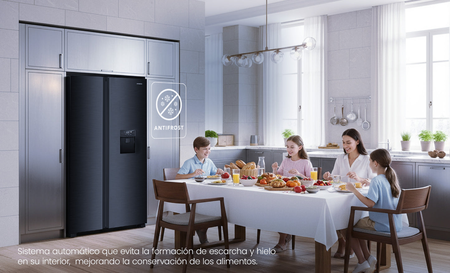 Refrigeradora| Black Edition| Side by Side de 17.8 CuFT | AWHSSTC52001
