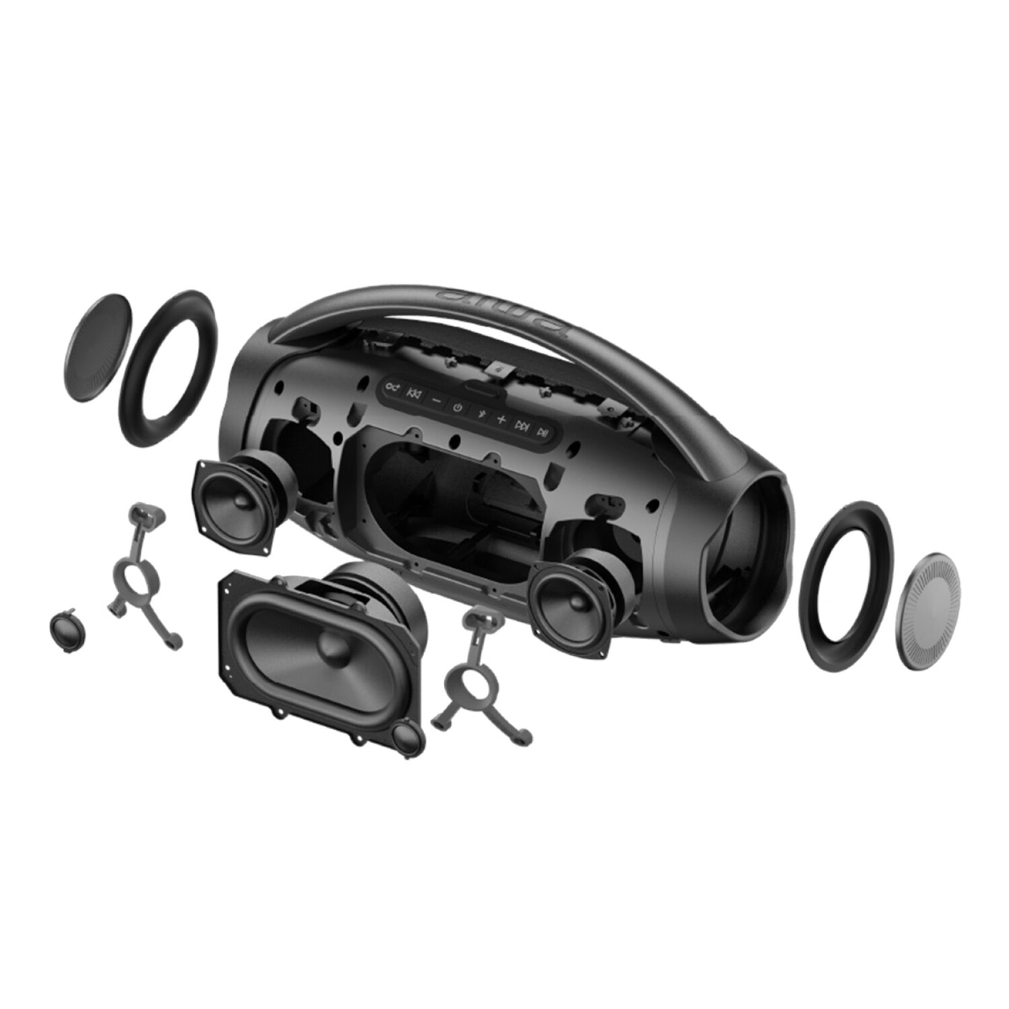 Bocina Portatil 1300W|BOOMBOX|130RMS|TWS|AWH51BT