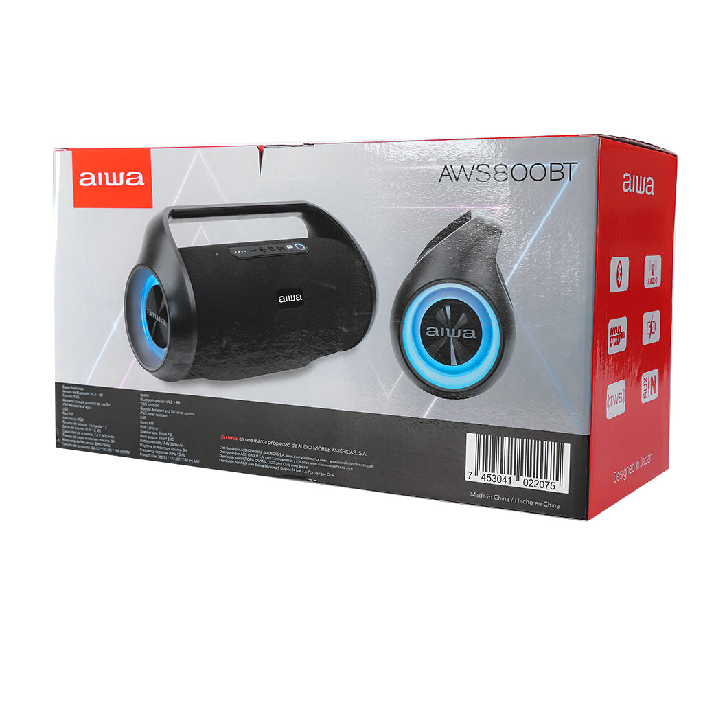 Bocina Inalámbrica True Wireless AWS800BT - Aiwa Store Panamá